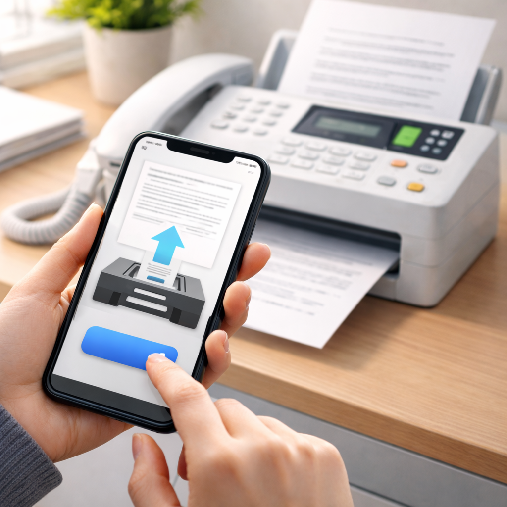 모바일팩스 무료 앱